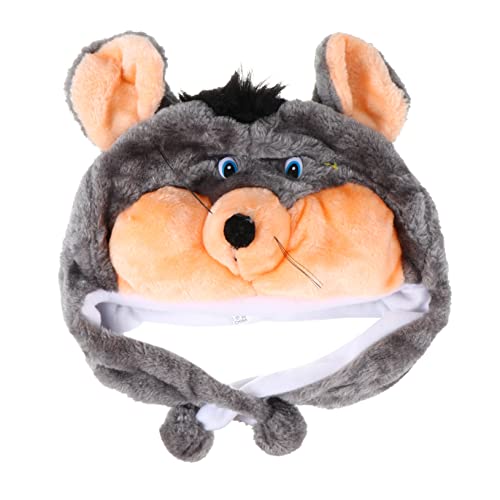 COLLBATH 1Stk Kuscheltier Hut lustige kopfbedeckungen für erwachsene Abschlussball Plüschtiermütze kindermütze kappe Neuheit Partyhut Plüschmütze Plüsch und pp Baumwolle Weiß COLLBATH 1Stk Kuscheltier Hut lustige kopfbedeckungen für erwachsene Abschlussball Plüschtiermütze kindermütze kappe Neuheit Partyhut Plüschmütze Plüsch und pp Baumwolle Weiß von COLLBATH