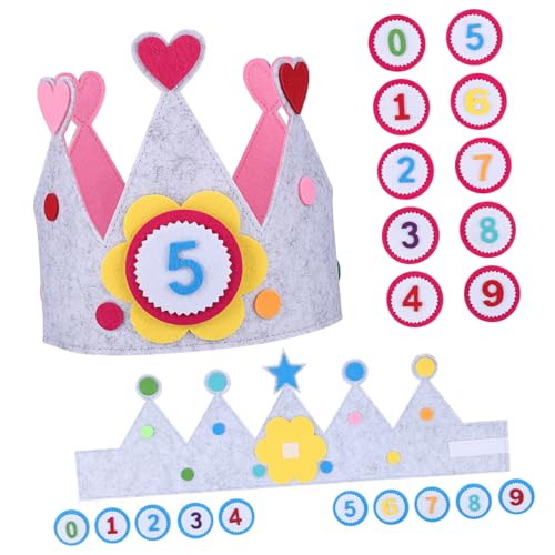 COLLBATH 2 Sets Partyhüte Für Neugeborene Eine Geburtstagskrone Erster Geburtstag Happy Birthday Krone Junge Kleinkinder Geburtstagspartyhüte Geburtstagsdekoration Mini Kronen COLLBATH 2 Sets Partyhüte Für Neugeborene Eine Geburtstagskrone Erster Geburtstag Happy Birthday Krone Junge Kleinkinder Geburtstagspartyhüte Geburtstagsdekoration Mini Kronen von COLLBATH