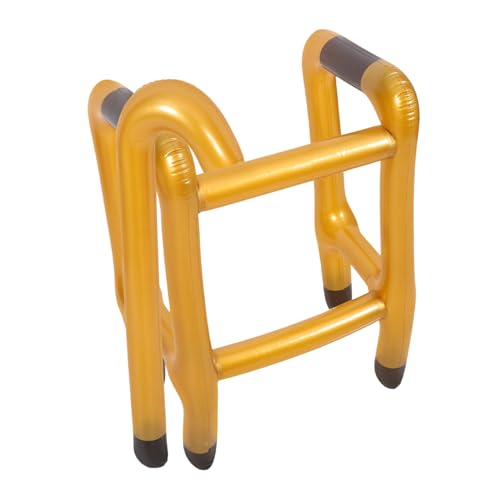 COLLBATH 2 Stück Aufblasbarer Gehhilfe tragbar aufblasbares Krückenspielzeug gehen Kerl Halloween Spazierstock aufblasbares PVC-Ballons aufblasbare Krückenballons von COLLBATH