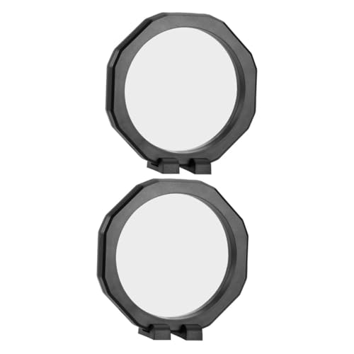 COLLBATH 2 Stück Teiliges Floating Display Frame aus Klarem PE Material Schwimmender Schmuckhalter mit Stabilem Modernem Design für Ring Anhänger Armband für Zuhause Büro Geschäft von COLLBATH