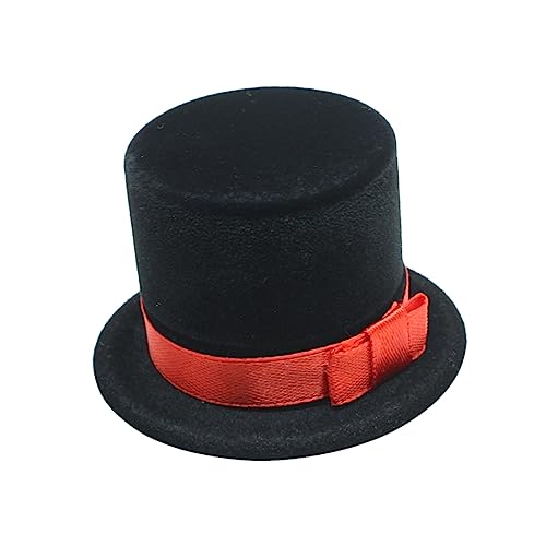 COLLBATH 2 Stück Teiliges Schmuckkästchen mit Kreativem Schneemann Hut Design Geschenkbox für Ringe Schwarz und Rot Weihnachts Geschenkverpackung und Schmuckaufbewahrung COLLBATH 2 Stück Teiliges Schmuckkästchen mit Kreativem Schneemann Hut Design Geschenkbox für Ringe Schwarz und Rot Weihnachts Geschenkverpackung und Schmuckaufbewahrung von COLLBATH