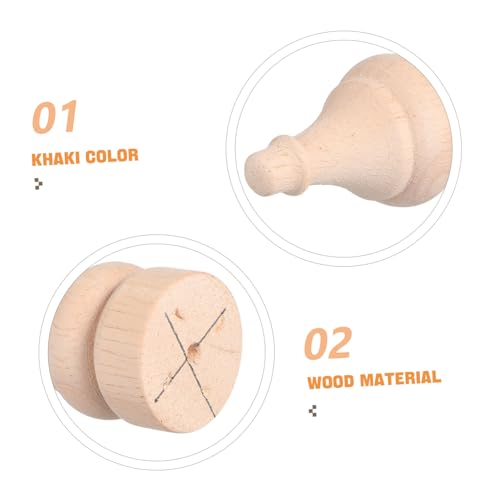 COLLBATH 2 Stück Unlackierte Holzsäulen für Dekoration Romantische Holzsäulen für Treppen Betten Vorhangstangen Diy Projekte für Kreative Gestaltung COLLBATH 2 Stück Unlackierte Holzsäulen für Dekoration Romantische Holzsäulen für Treppen Betten Vorhangstangen Diy Projekte für Kreative Gestaltung von COLLBATH