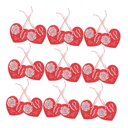 COLLBATH 20 Stück Herzförmige Anhänger Mini Karten Valentinstags Anhänger Herz Grußkarte Valentinstags Herzkarte Liebes Papieranhänger Liebesherz Hängende Dekoration COLLBATH 20 Stück Herzförmige Anhänger Mini Karten Valentinstags Anhänger Herz Grußkarte Valentinstags Herzkarte Liebes Papieranhänger Liebesherz Hängende Dekoration von COLLBATH