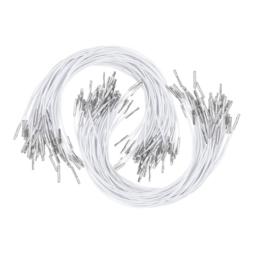 COLLBATH 200 Stück Elastische Kordel mit Karabinerhaken Dehnbare Schnur für Masken Bastelprojekte Hutgurt und Buchbindung Vielseitig Einsetzbar für Diy und Schulprojekte COLLBATH 200 Stück Elastische Kordel mit Karabinerhaken Dehnbare Schnur für Masken Bastelprojekte Hutgurt und Buchbindung Vielseitig Einsetzbar für Diy und Schulprojekte von COLLBATH