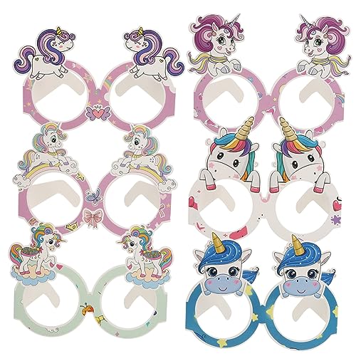 COLLBATH 24 Paare Einhorn Geburtstagsbrillen Lustige Dekorationsbrillen für Kindergeburtstag Hochzeiten und Partys Partyaccessoires für Unvergessliche Feiern COLLBATH 24 Paare Einhorn Geburtstagsbrillen Lustige Dekorationsbrillen für Kindergeburtstag Hochzeiten und Partys Partyaccessoires für Unvergessliche Feiern von COLLBATH