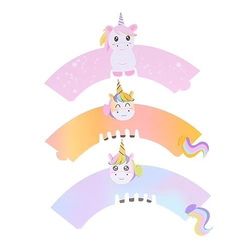 COLLBATH 24 Stück Tier Tortenrand Halter für Kindergeburtstag Dekorative Papier Hüllen für Cupcakes und Muffins Einhorn Design für Feierliche Anlässe und Hochzeiten COLLBATH 24 Stück Tier Tortenrand Halter für Kindergeburtstag Dekorative Papier Hüllen für Cupcakes und Muffins Einhorn Design für Feierliche Anlässe und Hochzeiten von COLLBATH