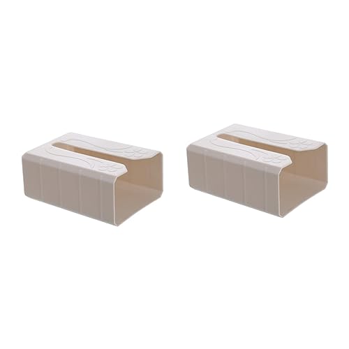COLLBATH 2St Gewebeabdeckung aufbewahrungsdose Storage Boxes stauboxen wanddeckoration vorratsboxen Beige Papierhandtuchhalter Spielzeug Küchenrollenhalter seidenpapier Taschentuchhalter COLLBATH 2St Gewebeabdeckung aufbewahrungsdose Storage Boxes stauboxen wanddeckoration vorratsboxen Beige Papierhandtuchhalter Spielzeug Küchenrollenhalter seidenpapier Taschentuchhalter von COLLBATH