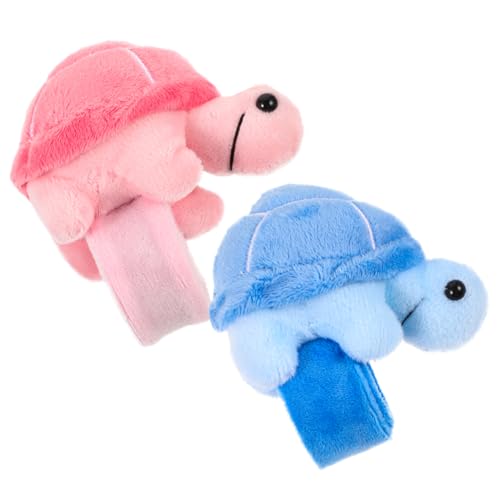 COLLBATH 2Stücke Plüsch Schildkröte Slap Armbänder Weiche Stofftiere Für Partyspielzeuge Für Geburtstage Halloween Und Kompakt Und Leicht COLLBATH 2Stücke Plüsch Schildkröte Slap Armbänder Weiche Stofftiere Für Partyspielzeuge Für Geburtstage Halloween Und Kompakt Und Leicht von COLLBATH