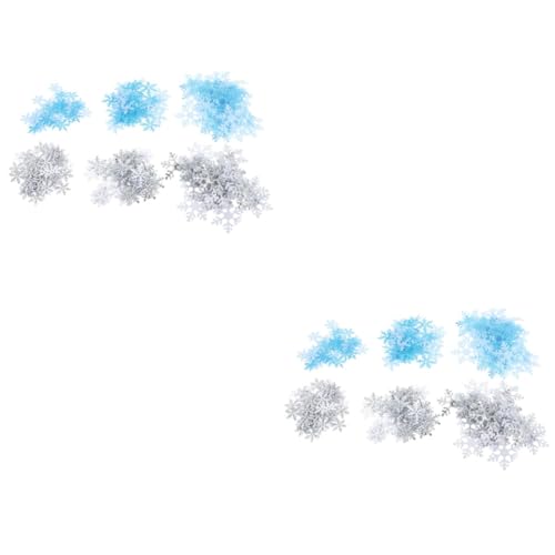 COLLBATH 2st Gefälschte Schneeflocke Dekoration Weihnachtsfensteraufkleber Tischdekoration Für Weihnachtsfeiern Künstlicher Schnee Weihnachtsdeckenaufkleber Konfetti Selber Machen Polyester COLLBATH 2st Gefälschte Schneeflocke Dekoration Weihnachtsfensteraufkleber Tischdekoration Für Weihnachtsfeiern Künstlicher Schnee Weihnachtsdeckenaufkleber Konfetti Selber Machen Polyester von COLLBATH