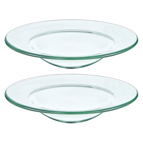 COLLBATH 2stücke Ersatzschale Für Wachsschmelzwärmer Transparente Glasschale Für Duftöle Und Aromatherapie Elegante Und Pflegeleichte Platte Für Kerzenwärmer COLLBATH 2stücke Ersatzschale Für Wachsschmelzwärmer Transparente Glasschale Für Duftöle Und Aromatherapie Elegante Und Pflegeleichte Platte Für Kerzenwärmer von COLLBATH