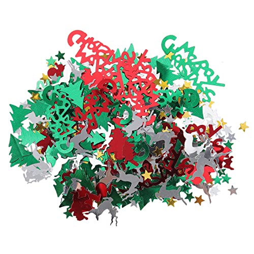 COLLBATH Frohe Weihnachten 3er-Pack Schneeflocken-Konfetti-Dekorationen Kunststoff Weihnachtsdekoration Tischdekoration COLLBATH Frohe Weihnachten 3er-Pack Schneeflocken-Konfetti-Dekorationen Kunststoff Weihnachtsdekoration Tischdekoration von COLLBATH