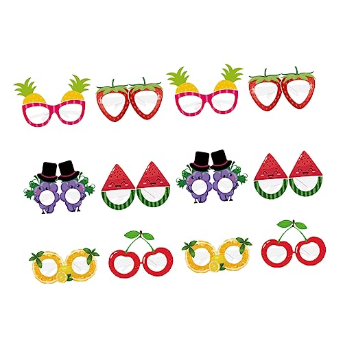 COLLBATH 3 Sätze Fruchtpapiergläser -sonnenbrillen-partybevorzugung Lustige Brille Sommer Brille Für Masquerade Kinderkleider Papierbrillen Brille Mit Fruchtmuster Stück * 3 COLLBATH 3 Sätze Fruchtpapiergläser -sonnenbrillen-partybevorzugung Lustige Brille Sommer Brille Für Masquerade Kinderkleider Papierbrillen Brille Mit Fruchtmuster Stück * 3 von COLLBATH