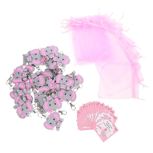 COLLBATH 30 Sätze Elefanten-schlüsselanhänger Babyparty-souvenir Gastgeschenke Zum Thema Elefant Schlüsselbund Cartoon-tier-schlüsselanhänger Schlüsselanhänger Mit Rosa Elefanten Pvc COLLBATH 30 Sätze Elefanten-schlüsselanhänger Babyparty-souvenir Gastgeschenke Zum Thema Elefant Schlüsselbund Cartoon-tier-schlüsselanhänger Schlüsselanhänger Mit Rosa Elefanten Pvc von COLLBATH