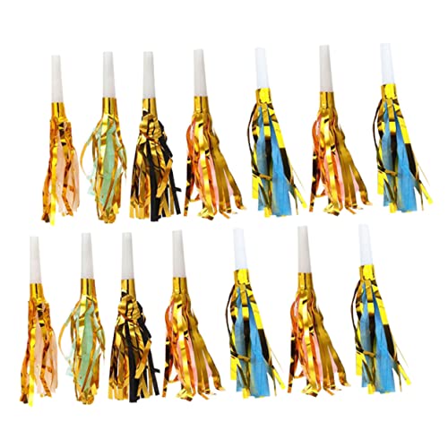 COLLBATH 30 Stück Blow Dragon Whistle Partylichter Rave Bands Festival Pop Horn Gastgeschenke Spiele Luftgebläse Musikspielzeug Geburtstags Luftgeblasen Krachmacher Geburtstags von COLLBATH