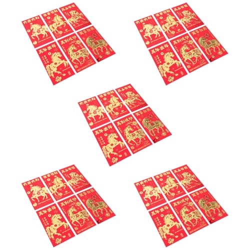 COLLBATH 30 Stück Chinesische Neujahrsgeschenke Hochwertige Hong Bao für Frühlingsfest für Geldgeschenke und COLLBATH 30 Stück Chinesische Neujahrsgeschenke Hochwertige Hong Bao für Frühlingsfest für Geldgeschenke und von COLLBATH