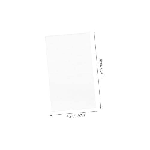 COLLBATH 30 Stück Teiliges Transparentes Platzkartenset Tischkarten mit Stabilem Sockel für Hochzeit Geburtstag Party DIY Beschreibbare Namensschilder Vielseitig Nutzbar als Sitzkarten und von COLLBATH