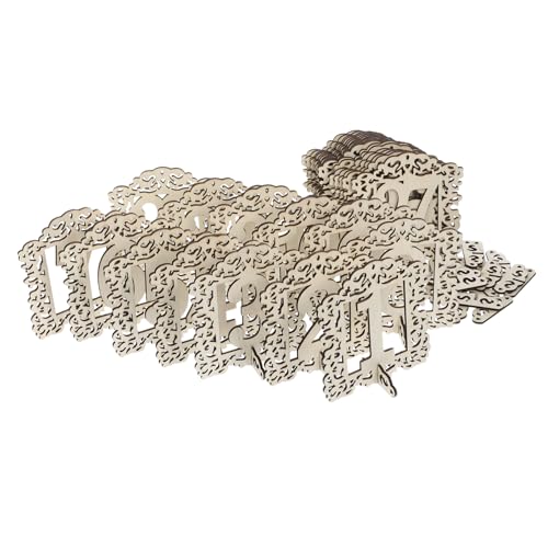 COLLBATH 30 Stück Tischkarte Digitale Karte Tischdekorationen Für Hochzeitsfeiern Nummeriert Tischkarten Für Den Hochzeitsempfang Rustikal Tisch Nummer Goldene Tischnummer Hochzeiten Holz COLLBATH 30 Stück Tischkarte Digitale Karte Tischdekorationen Für Hochzeitsfeiern Nummeriert Tischkarten Für Den Hochzeitsempfang Rustikal Tisch Nummer Goldene Tischnummer Hochzeiten Holz von COLLBATH