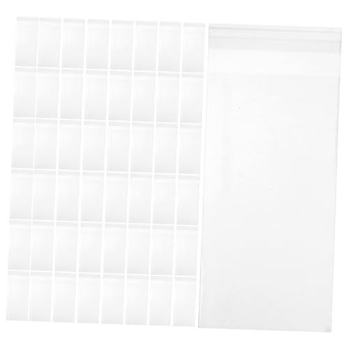 COLLBATH 300 Stück Transparente Opp Selbstverschlussbeutel Xin Robuste Verpackung für Schmuck Süßigkeiten und Kleine Gegenstände Vielseitige Nutzung für Effektive Präsentation und von COLLBATH