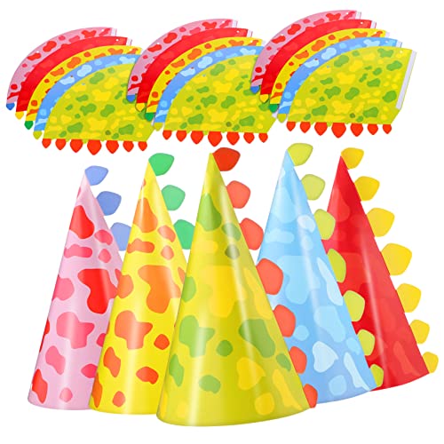 COLLBATH Dinosaurier-geburtstagshut-requisiten 30er-pack Leichte Partyhüte Für Kinder Elastische Bänder Für Spaß COLLBATH Dinosaurier-geburtstagshut-requisiten 30er-pack Leichte Partyhüte Für Kinder Elastische Bänder Für Spaß von COLLBATH