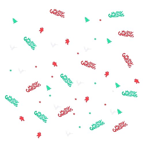 COLLBATH 3Er-Packungen Pack Weihnachtskonfetti Dekorative Papierschnipsel mit Weihnachtsmann Rentier und Tannenbaum pro Packung für Festliche Partys und Tischdekoration COLLBATH 3Er-Packungen Pack Weihnachtskonfetti Dekorative Papierschnipsel mit Weihnachtsmann Rentier und Tannenbaum pro Packung für Festliche Partys und Tischdekoration von COLLBATH