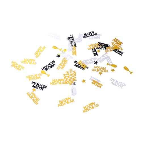 COLLBATH 3Packungen Pack Neujahrsparty Konfetti Happy Year Pailletten Für Festliche Dekorationen Und Roségold Silvesterfeiern Und Neujahrsfeiern COLLBATH 3Packungen Pack Neujahrsparty Konfetti Happy Year Pailletten Für Festliche Dekorationen Und Roségold Silvesterfeiern Und Neujahrsfeiern von COLLBATH