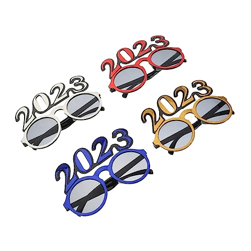 COLLBATH 4 Paare Neujahrs-party Brille Party Für Neujahrsfeierbrille Neujahrsparty-brillen Masse Gläser Patriotische Neon-party- Led Stk COLLBATH 4 Paare Neujahrs-party Brille Party Für Neujahrsfeierbrille Neujahrsparty-brillen Masse Gläser Patriotische Neon-party- Led Stk von COLLBATH
