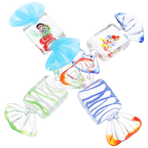 COLLBATH 4 Stücke Glas Süßigkeiten Ornament Bunte Glas Süßigkeiten Dekoration Nach Dem Zufall Gewählt Stile Weihnachten Decor COLLBATH 4 Stücke Glas Süßigkeiten Ornament Bunte Glas Süßigkeiten Dekoration Nach Dem Zufall Gewählt Stile Weihnachten Decor von COLLBATH