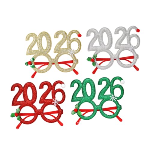 COLLBATH 4 Stück Glitzernde Schneeflocken Sonnenbrillen für Partys Lustige Fotorequisiten für Neujahrsfeiern und Weihnachtsfeiern für Unvergessliche Erinnerungen COLLBATH 4 Stück Glitzernde Schneeflocken Sonnenbrillen für Partys Lustige Fotorequisiten für Neujahrsfeiern und Weihnachtsfeiern für Unvergessliche Erinnerungen von COLLBATH