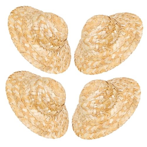 COLLBATH 4 Stück Mini Strohhut Funky Hüte Eimerhut Partyhüte Serapes Fiesta Hüte Sonnenhut Damen Baumwollhut Mini Strohkappe Eimerhut Puppenhaus Strohhüte Eimerhüte Kinderhut COLLBATH 4 Stück Mini Strohhut Funky Hüte Eimerhut Partyhüte Serapes Fiesta Hüte Sonnenhut Damen Baumwollhut Mini Strohkappe Eimerhut Puppenhaus Strohhüte Eimerhüte Kinderhut von COLLBATH