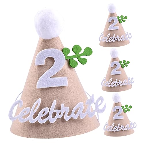 COLLBATH Partyhüte Für Geburtstage Für Jungen Und Mädchen 4-teilig Kopfbedeckungen Für Den Geburtstag Von Jungen Und Mädchen Partyhüte Aus Vliesstoff Geburtstagshut-requisiten COLLBATH Partyhüte Für Geburtstage Für Jungen Und Mädchen 4-teilig Kopfbedeckungen Für Den Geburtstag Von Jungen Und Mädchen Partyhüte Aus Vliesstoff Geburtstagshut-requisiten von COLLBATH