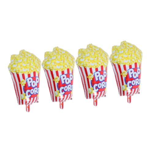 COLLBATH 4 Stück Popcornballon Partyversorgung Popcorn-partyzubehör Partydekorationen Für Filmabende Geburtstagsfeier Snack Dekorationen Film-popcorn-ballon Popcorn-requisite Aluminiumfolie COLLBATH 4 Stück Popcornballon Partyversorgung Popcorn-partyzubehör Partydekorationen Für Filmabende Geburtstagsfeier Snack Dekorationen Film-popcorn-ballon Popcorn-requisite Aluminiumfolie von COLLBATH