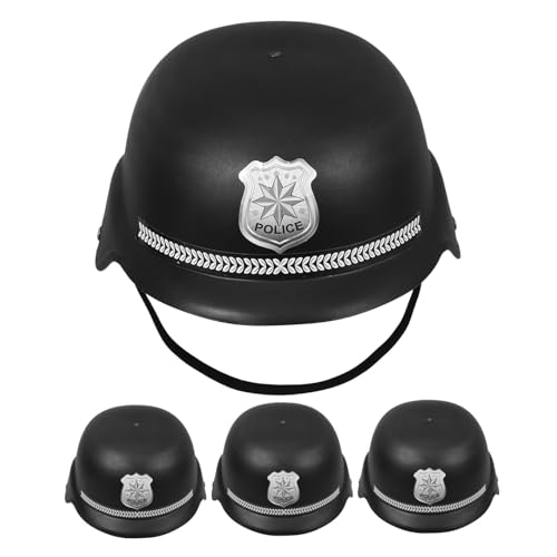COLLBATH 4 Stück Teiliges British Bobby Helm mit Leichter Kunststoff Realistisch Gestaltet für Halloween Rollenspiele Partys und Kostümaufführungen COLLBATH 4 Stück Teiliges British Bobby Helm mit Leichter Kunststoff Realistisch Gestaltet für Halloween Rollenspiele Partys und Kostümaufführungen von COLLBATH