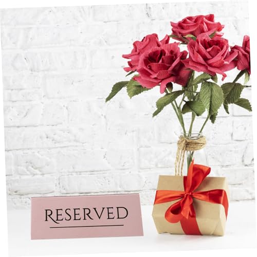 COLLBATH 4 Stück Teiliges Sitzplatzschild Roségold Reserviert Tischschilder für Hochzeit Restaurant Event Gästetisch Dekoration COLLBATH 4 Stück Teiliges Sitzplatzschild Roségold Reserviert Tischschilder für Hochzeit Restaurant Event Gästetisch Dekoration von COLLBATH