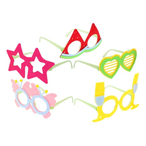 COLLBATH 5 Stück Leuchtbrillen Glow in The Dark Partybrille mit Kreativen Cartoon motiven Leichtes Material für Geburtstag Kostüm Tropische und Strand party Dekoration COLLBATH 5 Stück Leuchtbrillen Glow in The Dark Partybrille mit Kreativen Cartoon motiven Leichtes Material für Geburtstag Kostüm Tropische und Strand party Dekoration von COLLBATH