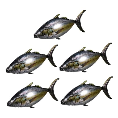 COLLBATH 5 Stück Realistische Tier Dekoration für Geburtstagsfeiern Aluminium Folienballons für Fischen Themenpartys und Sommerfeiern COLLBATH 5 Stück Realistische Tier Dekoration für Geburtstagsfeiern Aluminium Folienballons für Fischen Themenpartys und Sommerfeiern von COLLBATH