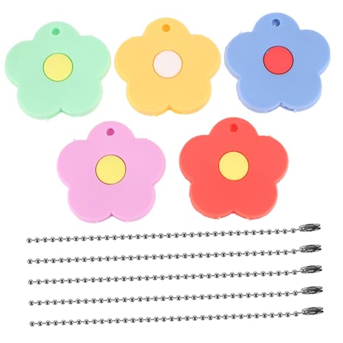 COLLBATH 5 Stück Teiliges Set Silikon Schlüssel Kappen mit Blumen Farbenfrohe Schlüsselschutzüberzüge für Einfache Identifikation für Haus und Zimmerschlüssel COLLBATH 5 Stück Teiliges Set Silikon Schlüssel Kappen mit Blumen Farbenfrohe Schlüsselschutzüberzüge für Einfache Identifikation für Haus und Zimmerschlüssel von COLLBATH
