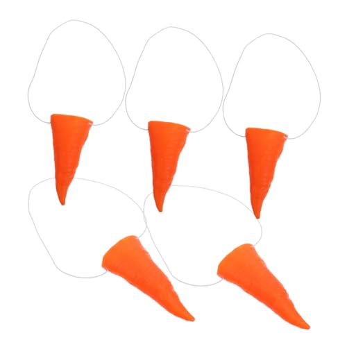 COLLBATH 5 Stück Tragbare Schneemann Nasen Karotten Schneemann Ankleide Requisite Falsche Nase Anzieh Nase Karotten Nase Kostüm Urlaubs Accessoire Cosplay Nase Falsche COLLBATH 5 Stück Tragbare Schneemann Nasen Karotten Schneemann Ankleide Requisite Falsche Nase Anzieh Nase Karotten Nase Kostüm Urlaubs Accessoire Cosplay Nase Falsche von COLLBATH