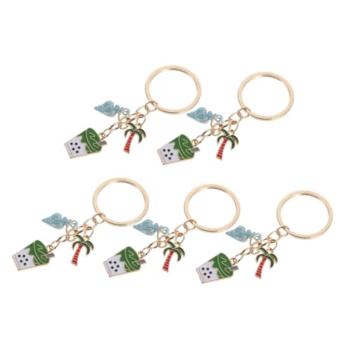 COLLBATH 5 Stücke Nette Hawaii Party Kokospalme Schlüsselbund Tropische Halskette Anhänger Für Rucksack Handtasche Handtasche Metall Schlüssel Ring Für Party Favors COLLBATH 5 Stücke Nette Hawaii Party Kokospalme Schlüsselbund Tropische Halskette Anhänger Für Rucksack Handtasche Handtasche Metall Schlüssel Ring Für Party Favors von COLLBATH