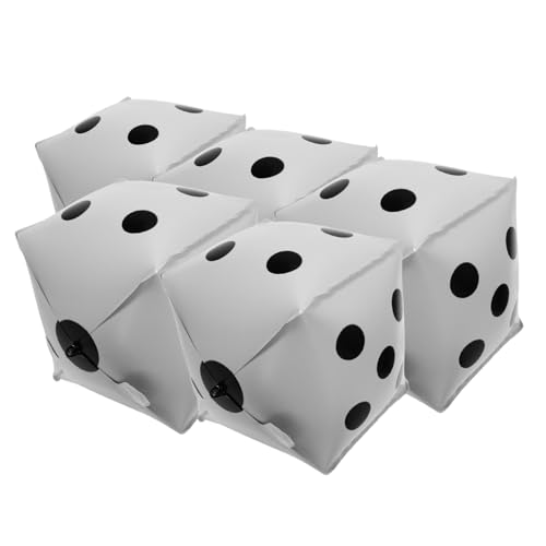 COLLBATH 5 Stücke Würfel Form Aluminium Folie Ballons Spiel Nacht Dekoration Partei Hintergrund Poker Themen Veranstaltungen Weihnachten Party Liefert COLLBATH 5 Stücke Würfel Form Aluminium Folie Ballons Spiel Nacht Dekoration Partei Hintergrund Poker Themen Veranstaltungen Weihnachten Party Liefert von COLLBATH