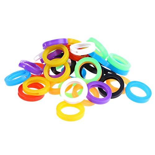 COLLBATH 50 Stück Bunte Silikon Schlüsselkappen Farbige Schlüsselabdeckungen zur Schnellen Schlüsselidentifikation für Hausschlüssel und Bürobedarf Schützt vor Schmutz und Verleiht Einen COLLBATH 50 Stück Bunte Silikon Schlüsselkappen Farbige Schlüsselabdeckungen zur Schnellen Schlüsselidentifikation für Hausschlüssel und Bürobedarf Schützt vor Schmutz und Verleiht Einen von COLLBATH