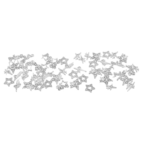 COLLBATH 50 Stück Stern Nail Alloy Charms Metall Pentagram Hollow Nail Art Rhinestones Strass Glitzer für Acryl Gel Nägel DIY Party Schmuck COLLBATH 50 Stück Stern Nail Alloy Charms Metall Pentagram Hollow Nail Art Rhinestones Strass Glitzer für Acryl Gel Nägel DIY Party Schmuck von COLLBATH