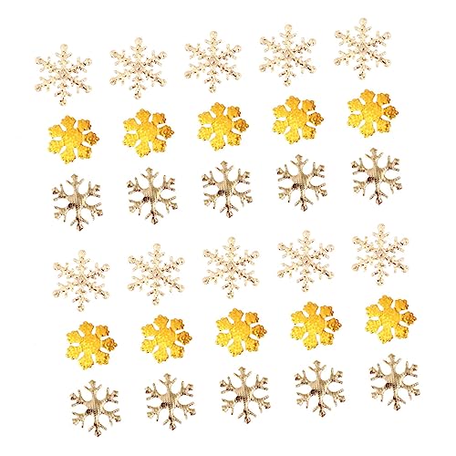 COLLBATH 500 Stück Weihnachtsdeko Schneeflocken Konfetti für Hochzeiten und Feste Goldene Schneeflocken Goldene COLLBATH 500 Stück Weihnachtsdeko Schneeflocken Konfetti für Hochzeiten und Feste Goldene Schneeflocken Goldene von COLLBATH