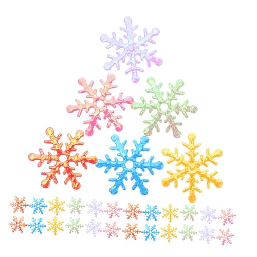 COLLBATH 5000 Stück Weihnachts Schneeflocken Dekoration Tischkonfetti Für Partys Decken Schneeflocken Party Ornamente von COLLBATH