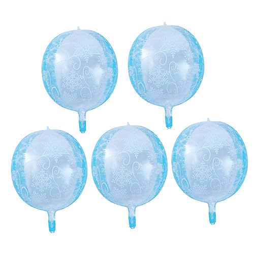 COLLBATH 5Stücke Aluminiumfolie Luftballons Für Kindergeburtstagsfeiern Partyballons Zur Festlichen Dekoration Mit Weihnachtlicher COLLBATH 5Stücke Aluminiumfolie Luftballons Für Kindergeburtstagsfeiern Partyballons Zur Festlichen Dekoration Mit Weihnachtlicher von COLLBATH