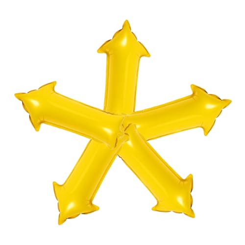 COLLBATH 5er Set Pfeilballon Pfeilförmiger Ballon Alles Zum Geburtstag Ballon Partydekorationen Ballonbogen Geburtstag Luftballons Thematisiert Pe-aluminiumfolie Yellow COLLBATH 5er Set Pfeilballon Pfeilförmiger Ballon Alles Zum Geburtstag Ballon Partydekorationen Ballonbogen Geburtstag Luftballons Thematisiert Pe-aluminiumfolie Yellow von COLLBATH