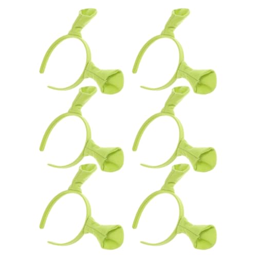 COLLBATH 6 Stück Cartoonstirnband Cosplay -Kostümprop Cartoon-Haarband lustiges Stirnband Süße Tierstirnbänder Monster-Stirnband Plüsch Haarband Plüsch Stirnbänder Stoff Grün COLLBATH 6 Stück Cartoonstirnband Cosplay -Kostümprop Cartoon-Haarband lustiges Stirnband Süße Tierstirnbänder Monster-Stirnband Plüsch Haarband Plüsch Stirnbänder Stoff Grün von COLLBATH