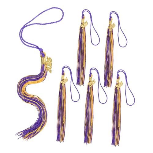 COLLBATH 6 Stück Graduiertenkappen Quaste Für Die Abschlusssaison 2025 Bachelor Hut Zubehör Farbecht Graduiertenhut Quaste Für DIY Abschlusskappen Dekorationen COLLBATH 6 Stück Graduiertenkappen Quaste Für Die Abschlusssaison 2025 Bachelor Hut Zubehör Farbecht Graduiertenhut Quaste Für DIY Abschlusskappen Dekorationen von COLLBATH