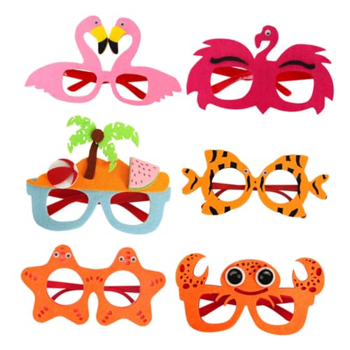 COLLBATH 6 Stück Plastikgläser Tropisch Sonnenbrille Party Bunt Dekoration Lustig Thematisiert Strand Kostümbrille Foto -requisiten Brille Foto-requisite Kostümgläser COLLBATH 6 Stück Plastikgläser Tropisch Sonnenbrille Party Bunt Dekoration Lustig Thematisiert Strand Kostümbrille Foto -requisiten Brille Foto-requisite Kostümgläser von COLLBATH