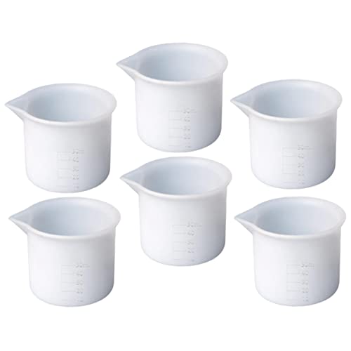 COLLBATH 6 Stücke Messbecher mit Antihaft und Flexible Mischbecher für Epoxidharz Ideal für Gie Formen und Kunsthandwerk COLLBATH 6 Stücke Messbecher mit Antihaft und Flexible Mischbecher für Epoxidharz Ideal für Gie Formen und Kunsthandwerk von COLLBATH