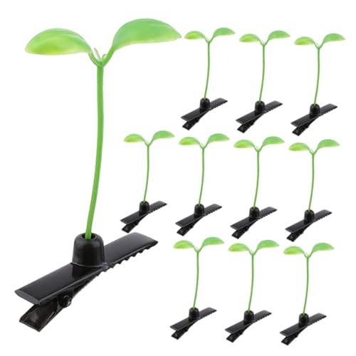 COLLBATH 60 Stück Teiliges Süße Grüne Haarklammern aus Kunststoff Lustige Pflanzensprossen Haarspangen für Frauen Langlebig Vielseitig Einsetzbar für Party Alltag und Kreative Frisuren COLLBATH 60 Stück Teiliges Süße Grüne Haarklammern aus Kunststoff Lustige Pflanzensprossen Haarspangen für Frauen Langlebig Vielseitig Einsetzbar für Party Alltag und Kreative Frisuren von COLLBATH